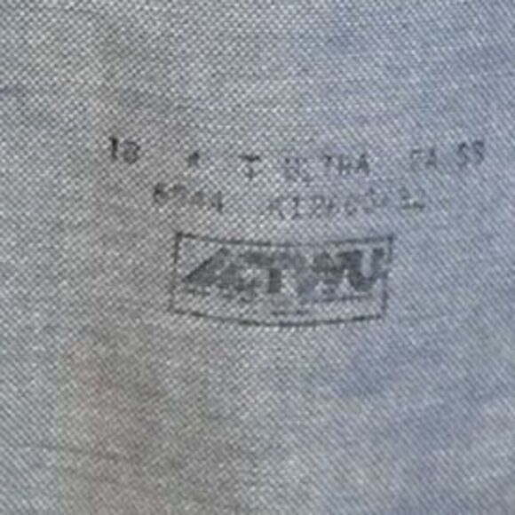 Jacobsons Natural Blend Oxford Combed Cotton Short Sleeve Dress Shirt Size 18T - Picture 2 of 7